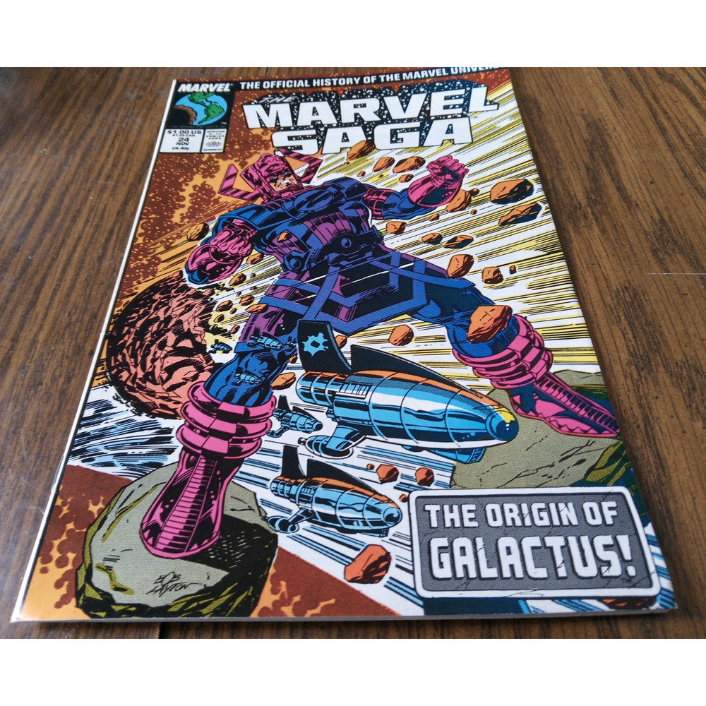 The Marvel Saga #24 November 1987 Marvel Comics